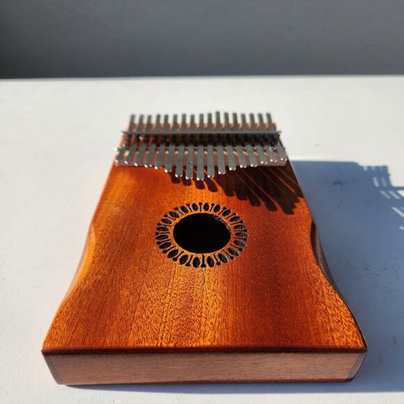 NEW Kalimba Musical Instrument Thumb Piano 17 Keys Portable Mbira Finger Piano W - Picture 8 of 14